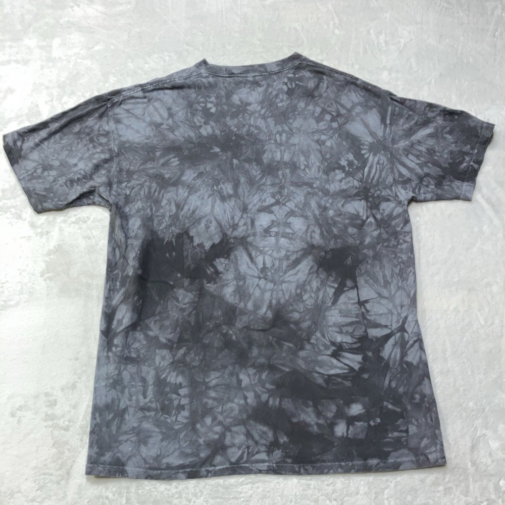 The Mountain Yin‎ Yang Wolves T-Shirt Mens XL Y2K Wolf Animal Print Tie Dye - Picture 2 of 4